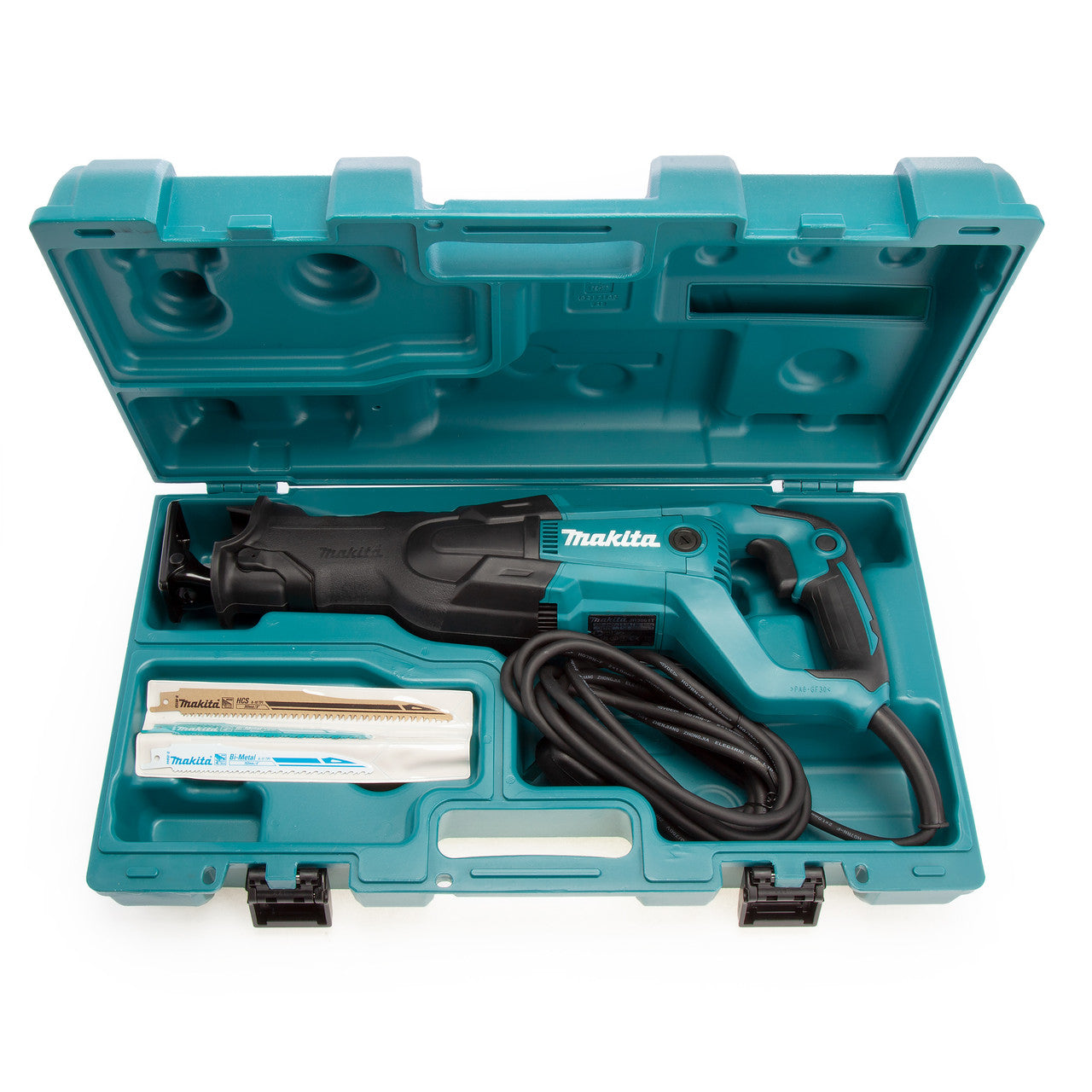 Makita Reciprocating Saw 110V With Carry Case & Blades Capacity 255mm JR3061T