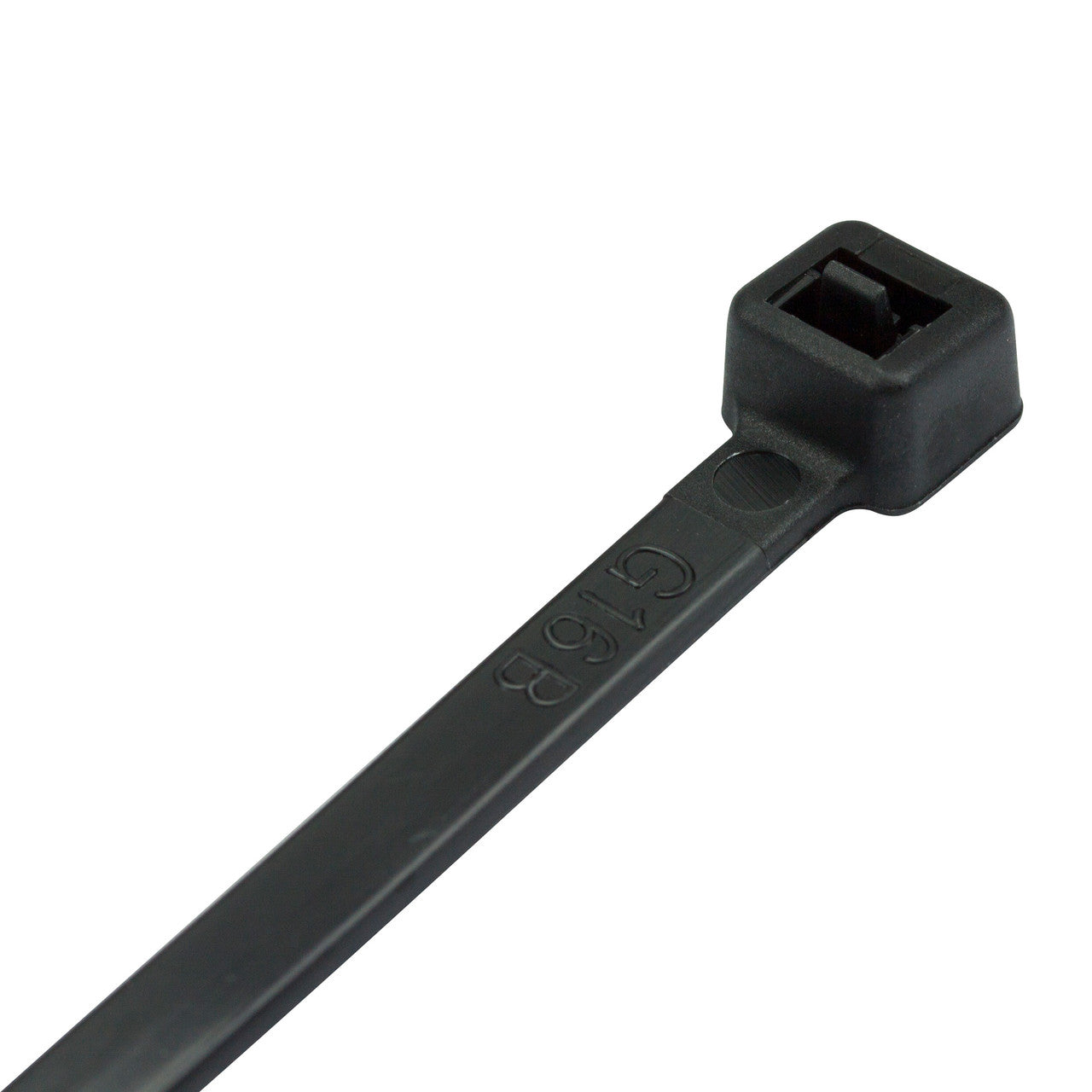 KrimpTerm 368mm x 4.8mm 22kg Black Nylon Cable Ties 100 pack CT10-B