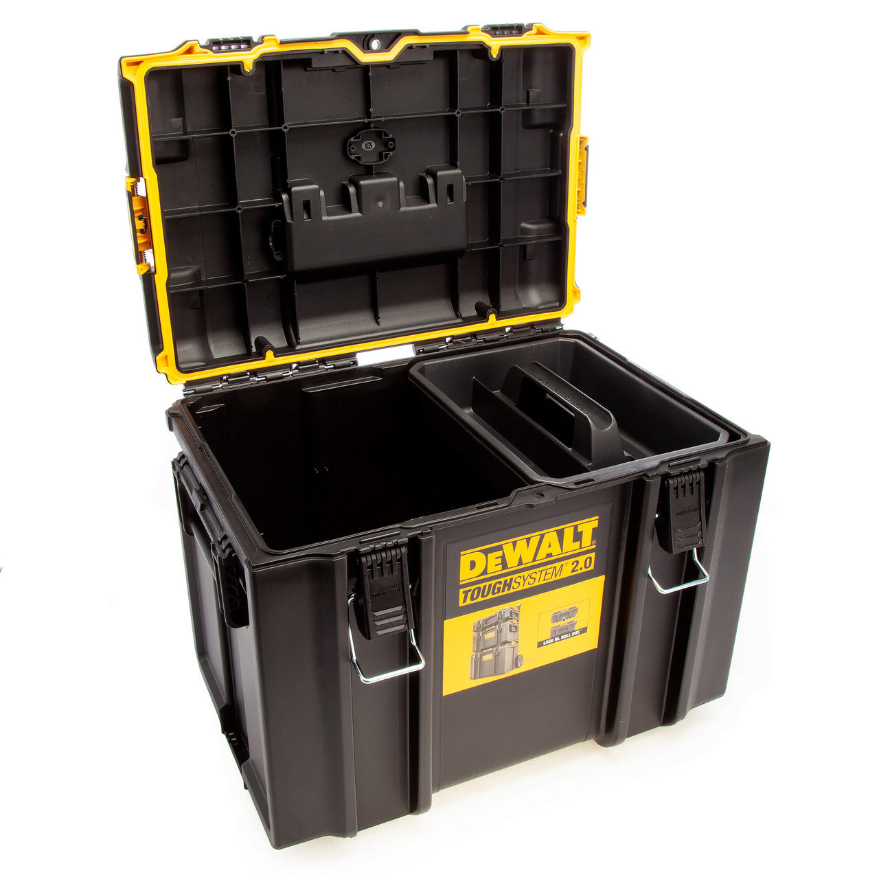 Dewalt DS400 ToughSystem 2.0 Tool Box Tracker Ready & Auto Latches DWST83342-1