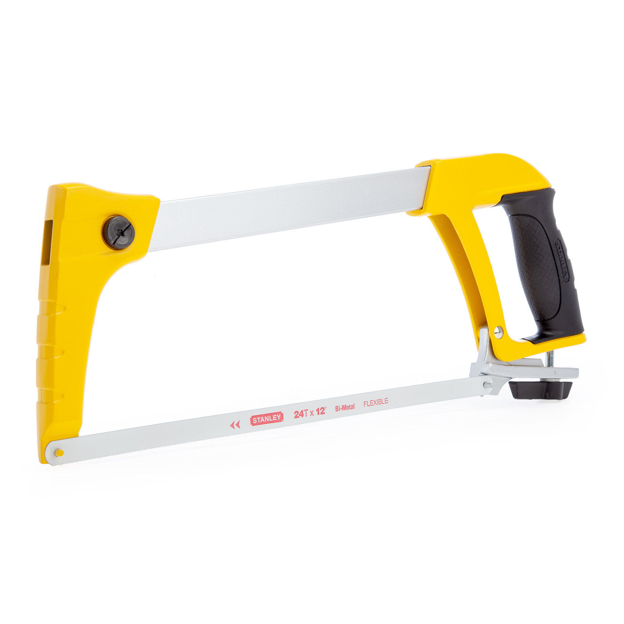 Stanley Dynagrip Heavy Duty Hacksaw 305mm 12" Cuts Straight 90 & 45 Deg 1-20-110