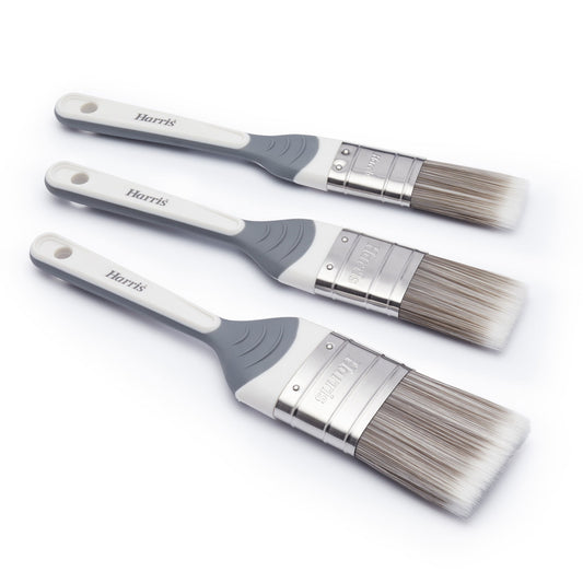 Harris Wall And Ceilings Paint Brush Pack of 3 use with emulsion paint 102011008