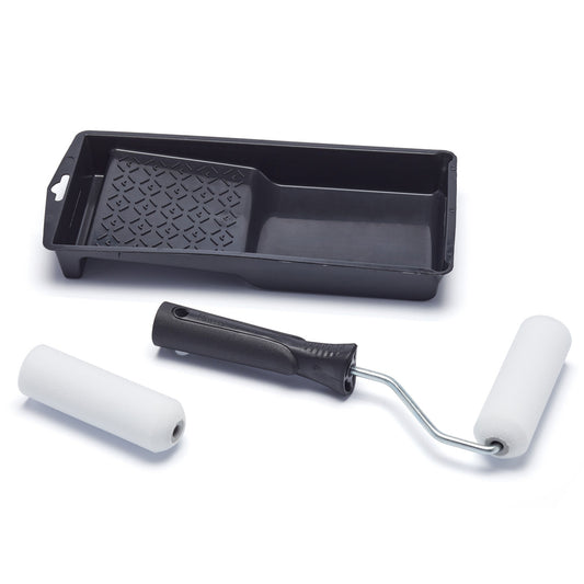 Harris Essentials Paint Mini Roller Set 4 Inch General & Gloss Paints  101092201