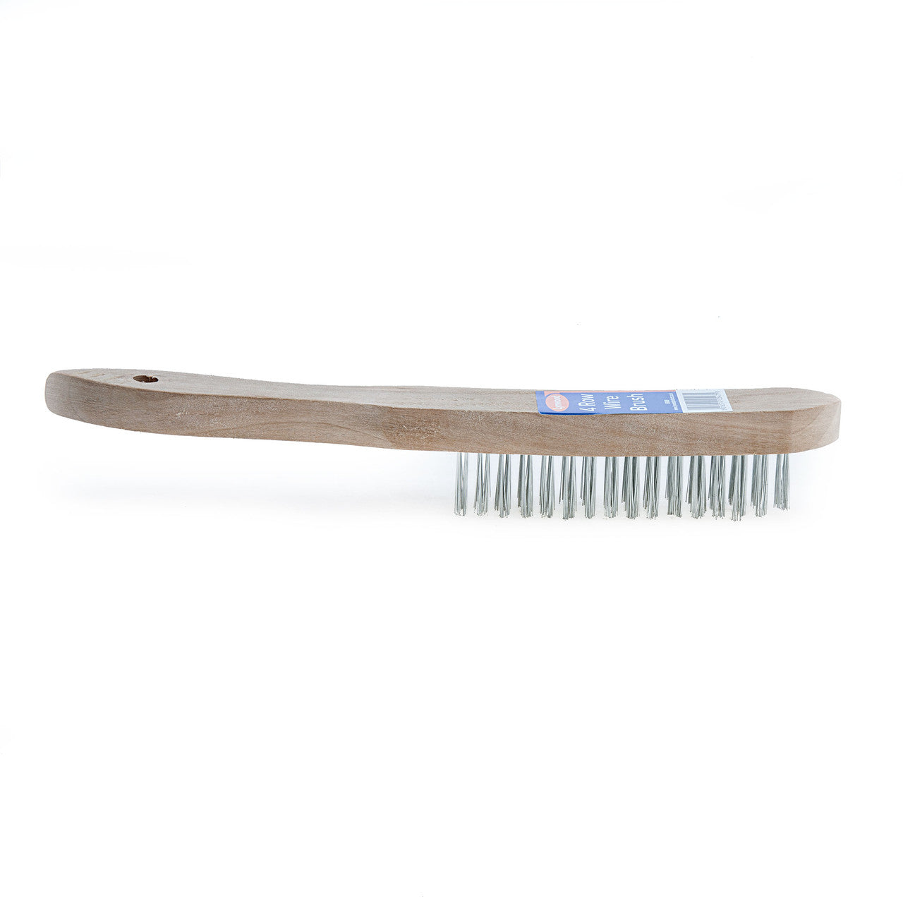 Lynwood 4 Row Wire Brush Wood Handle Steel Wire BR808