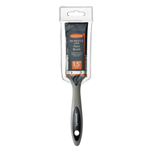Lynwood No Bristle Loss Paint Brush 1.5 Inch for all paints and varnishes BR992