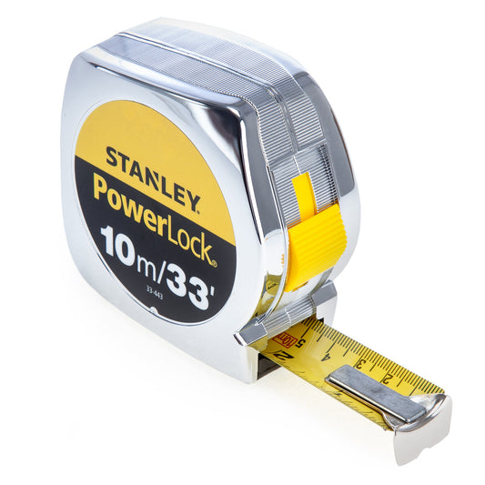 Stanley Powerlock Metric/Imperial Tape Measure 10m 0-33-443