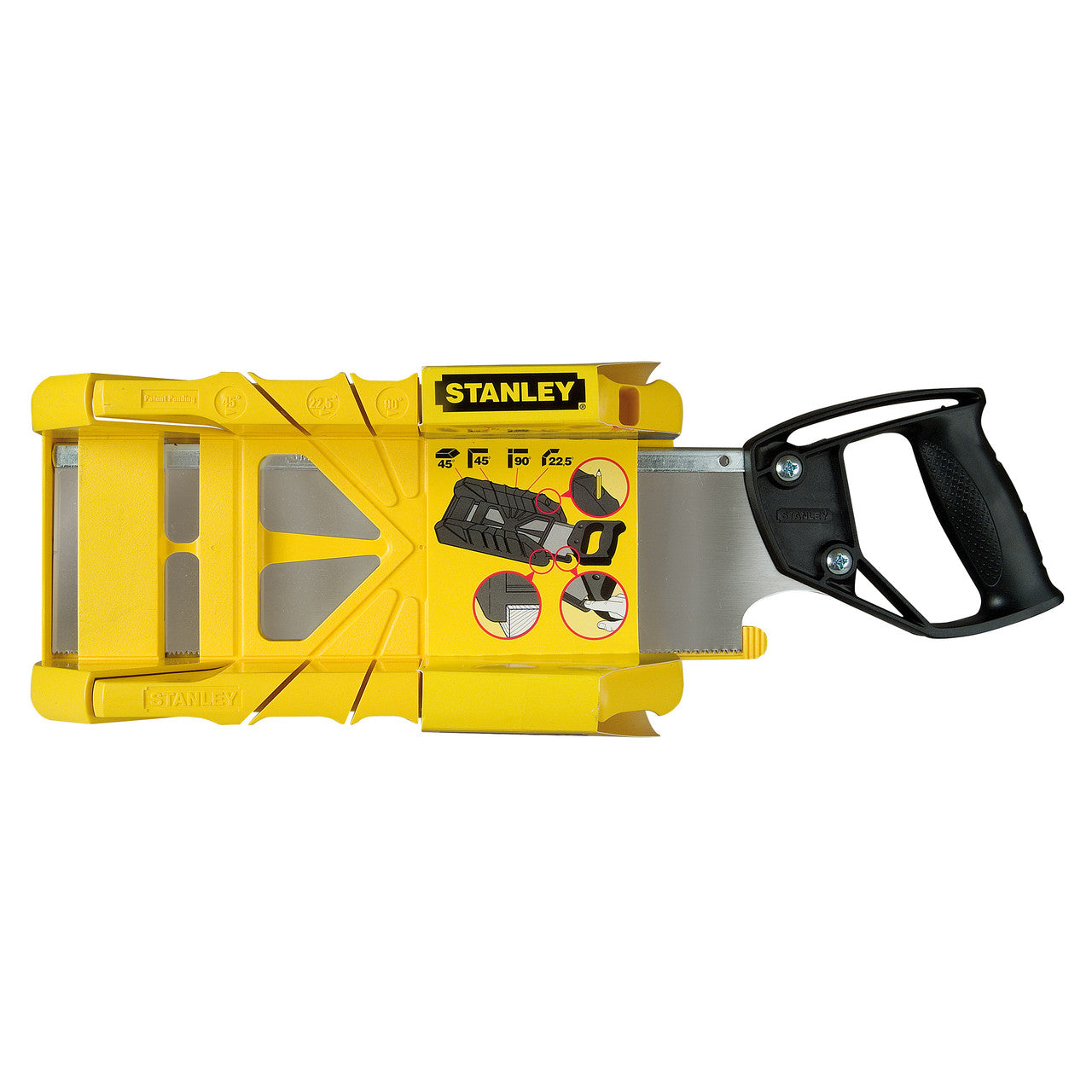 Stanley 1-19-800 Saw Storage Mitre Box with Tenon Saw 300mm (12")