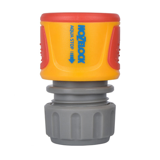 Hozelock Water Stop Connector 12.5 - 15mm Automatically Shuts Off 2075