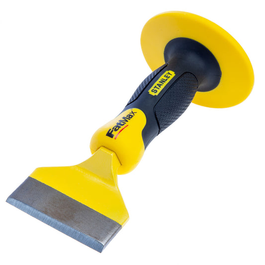 Stanley FatMax Brick Bolster Chisel with Guard 75mm x 212mm 4-18-327
