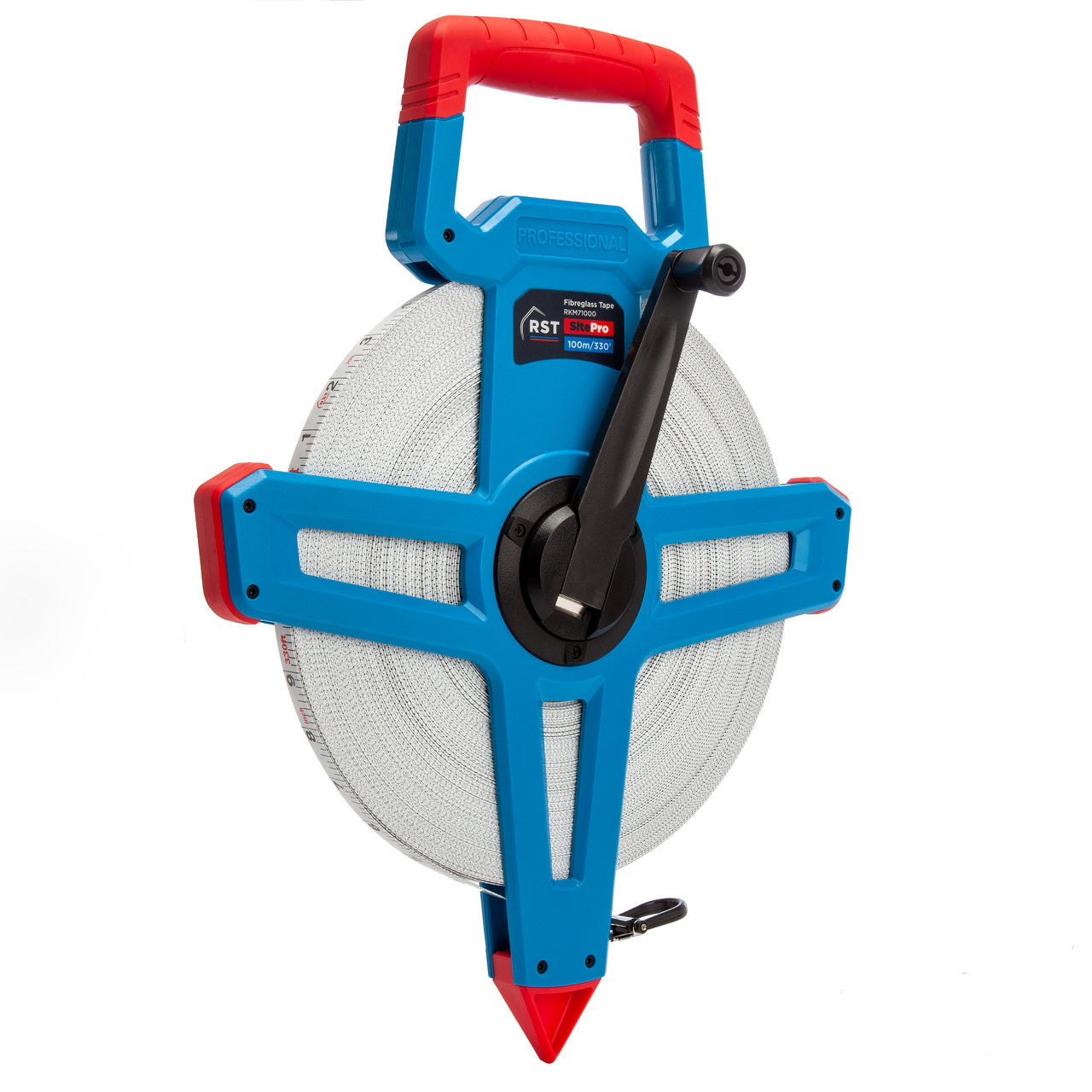 RST RKM71000 Fibreglass Open Frame Tape Measure 330’ / 100m