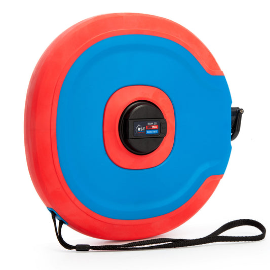 RST Metric Imperial Fibreglass Closed Case Tape Measure 50m RDM25