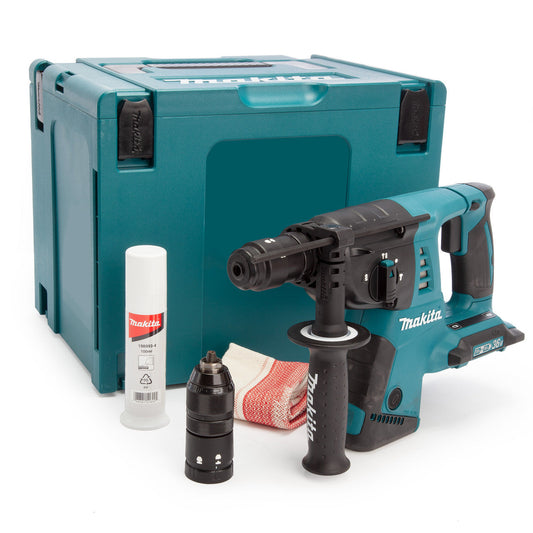 Makita 36V LXT SDS Plus Rotary Hammer Drill Body Only In MakPac Case 4 DHR264ZJ