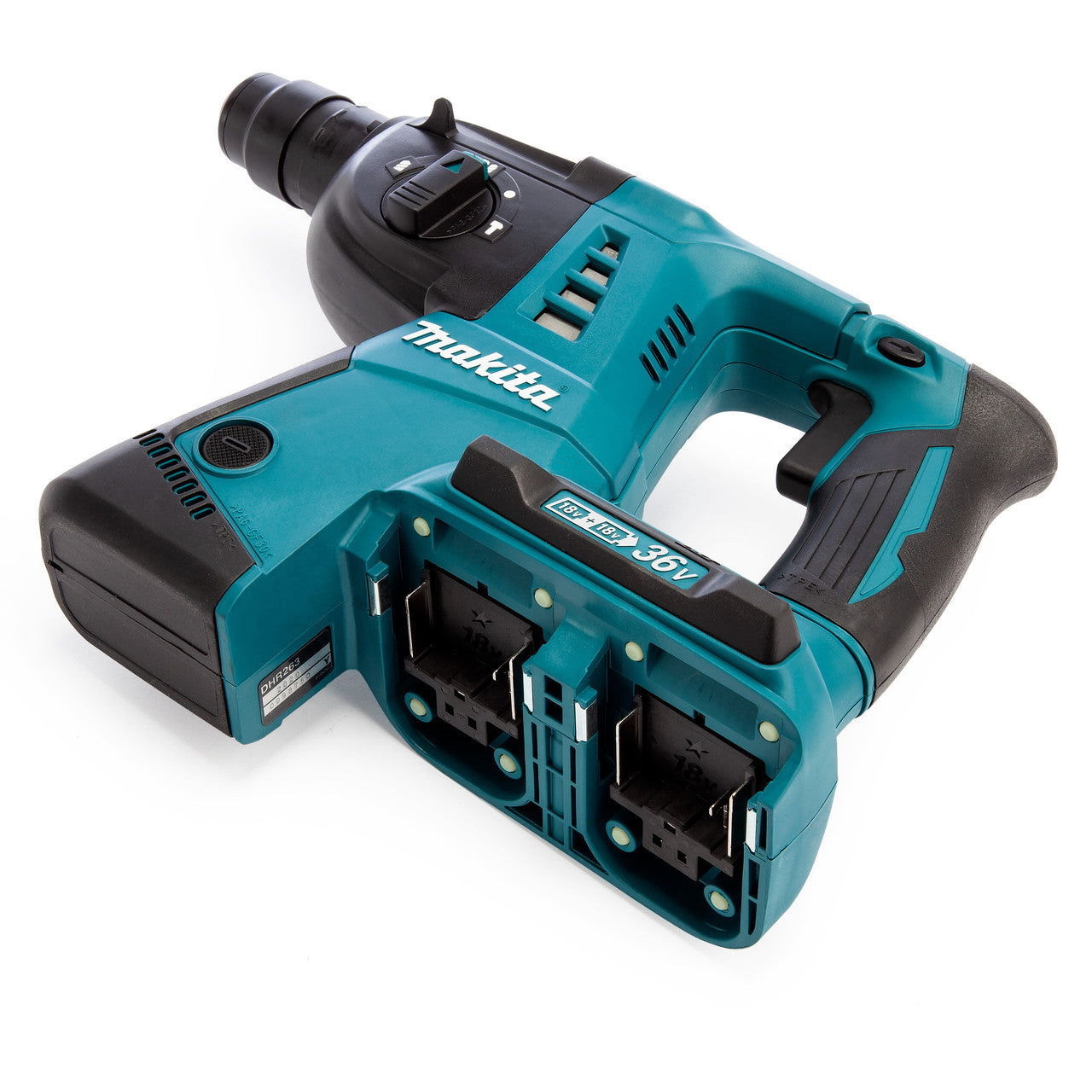 Makita 36V LXT SDS Plus Rotary Hammer Drill Body Only MakPac Case DHR263ZJ