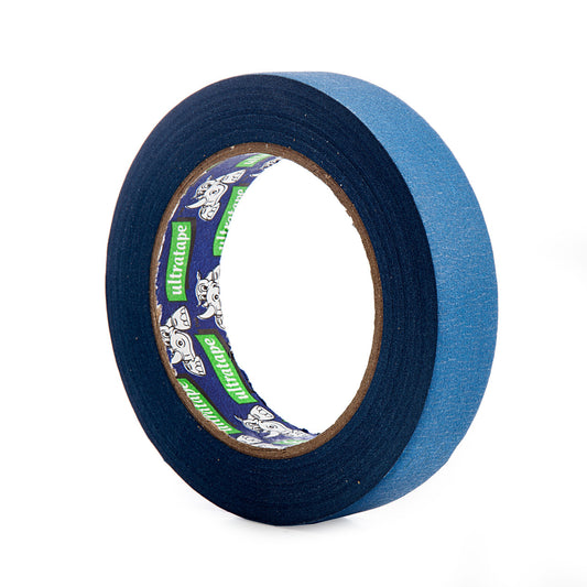 Ultratape Masking Tape Blue 25mm x 50m Solvent and moisture resistant 00702550UL