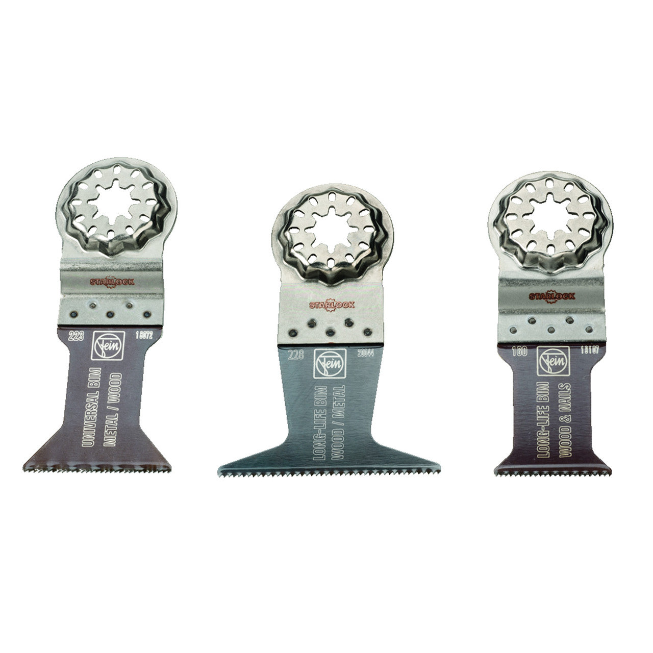 Fein Starlock E-Cut Combo Wood & Metal Cutting Blade Set 3 Piece 35222967100