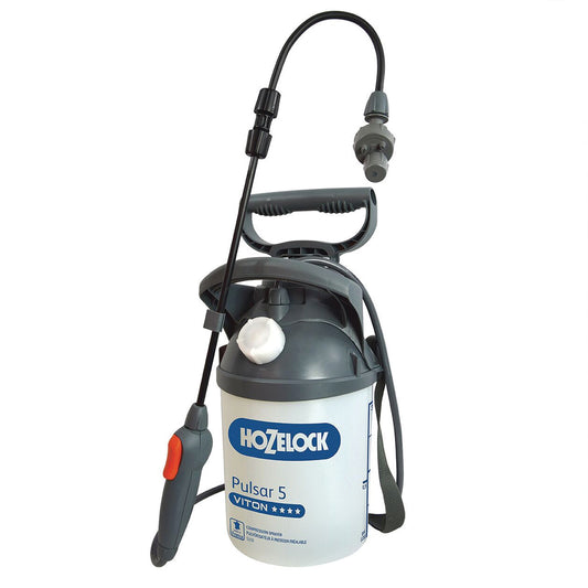 Hozelock Pulsar Viton Garden Sprayer 5 Litres For Treating Woods And DIY 5310