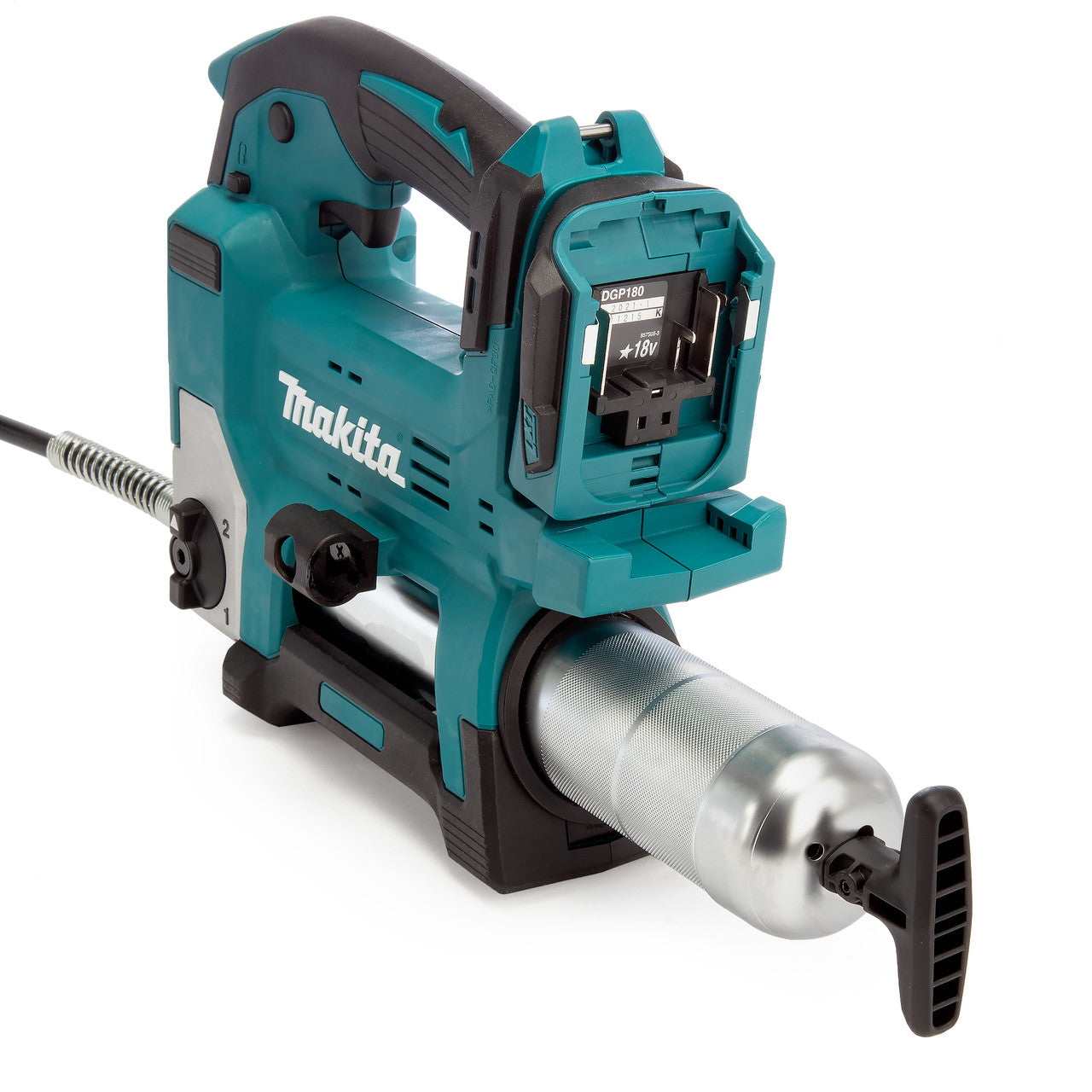 Makita 18V LXT Cordless Grease Gun Body Only LED Light Lock On Function DGP180Z