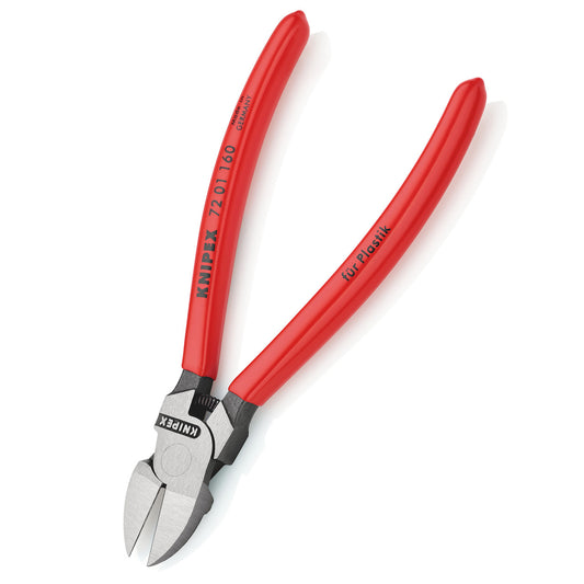 Knipex 160mm Diagonal Cutter For Plastics & Sprue Removal 7201160SB