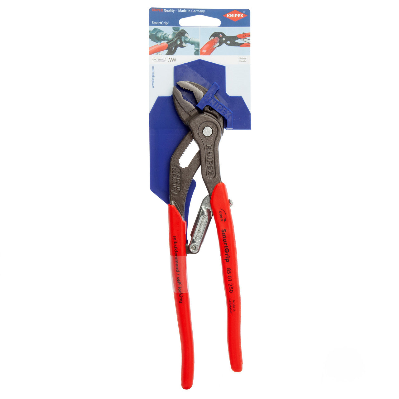 Knipex SmartGrip Water Pump Pliers 250mm 8501250SB