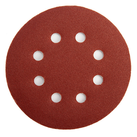 Abracs Sanding Discs 120 Grit 125mm 25 Pack ABHL8125120