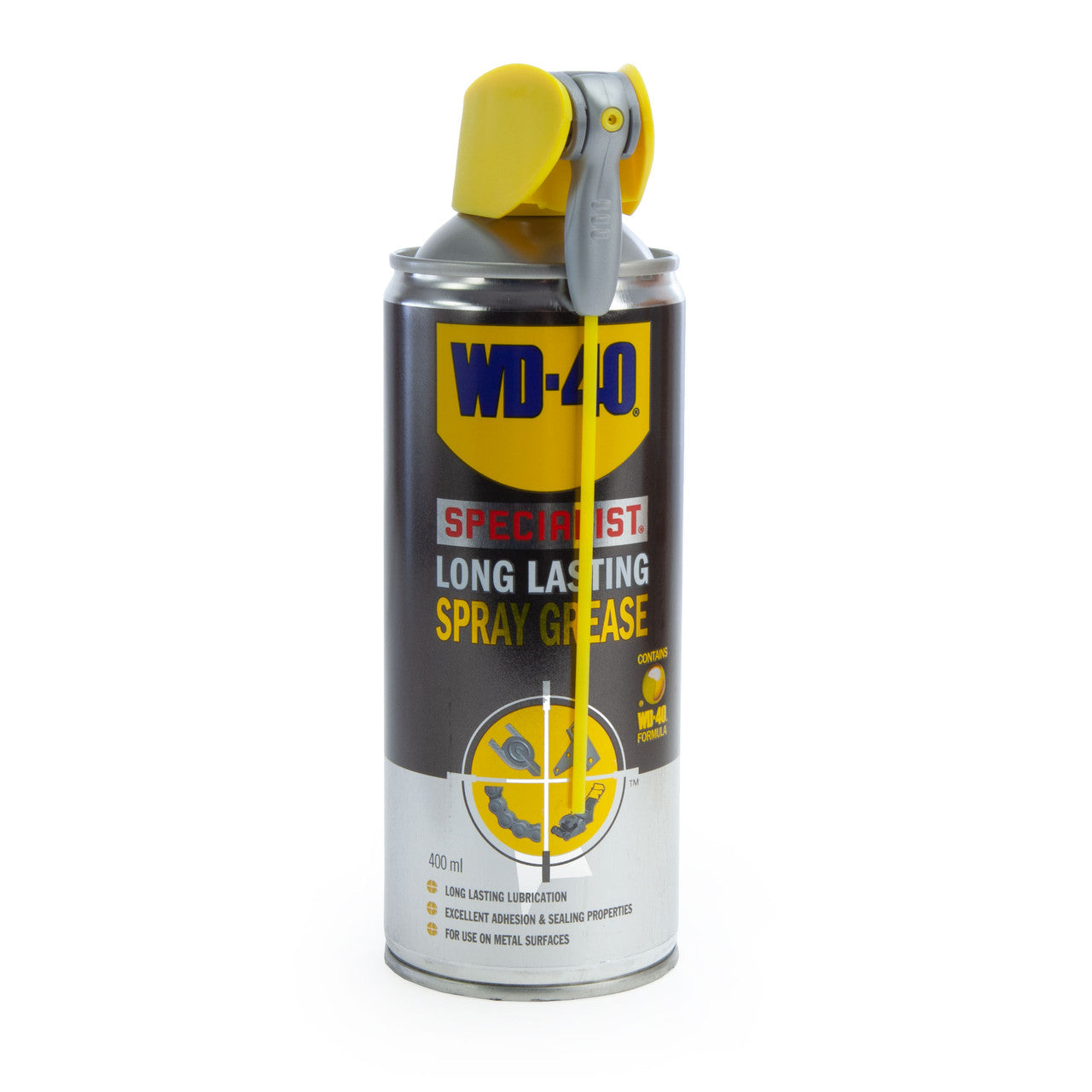 WD40 Specialist Long Lasting Spray Grease 400ml (Pack Of 12)