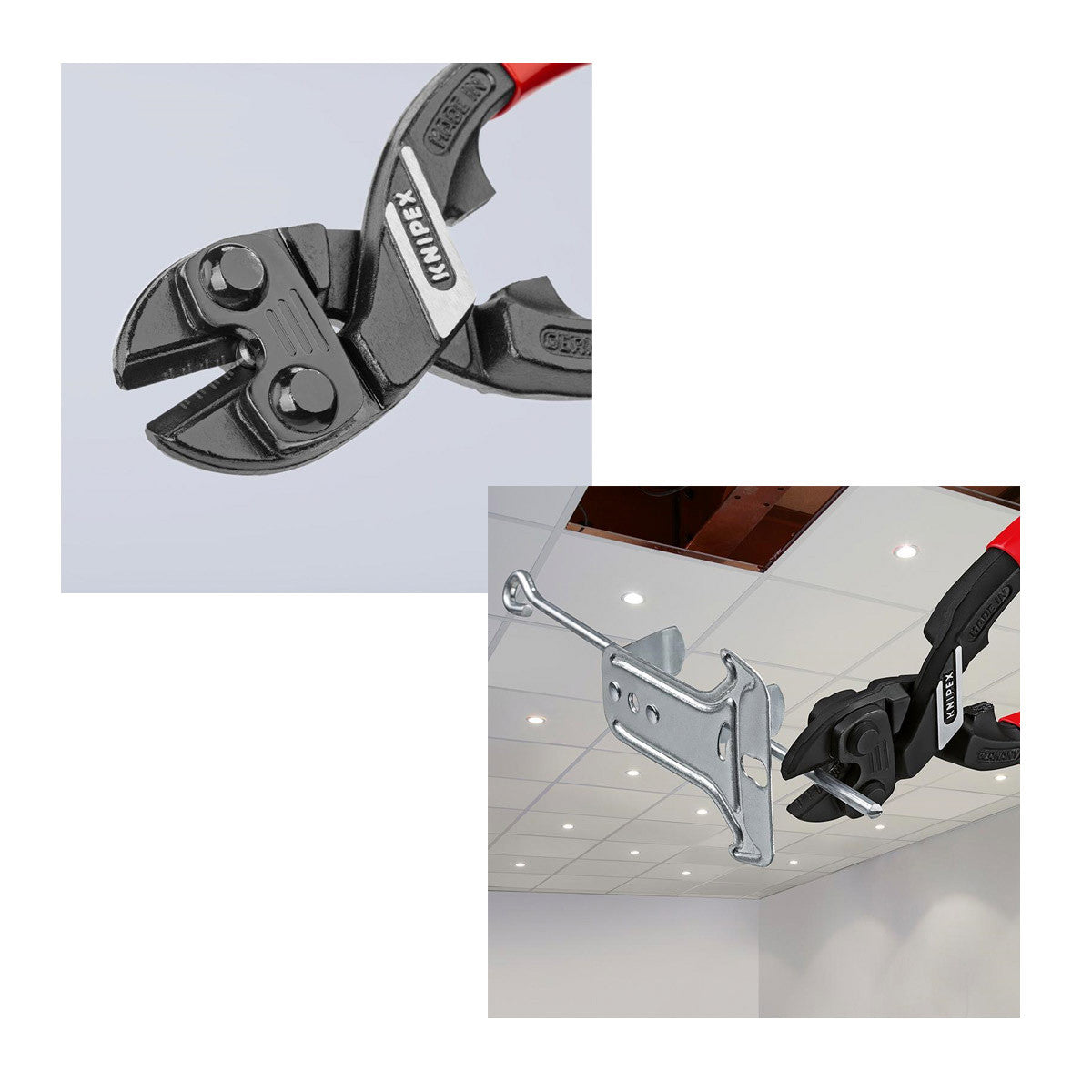 Knipex CoBolt Compact Bolt Cutters Size 200 x 41 x 15 mm Capacity 6mm 7101200