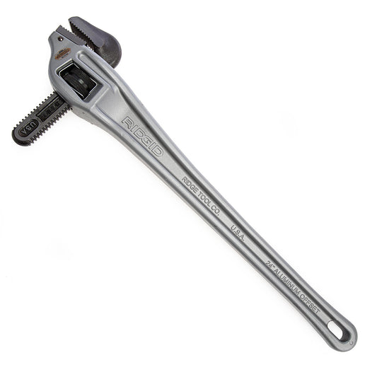 Ridgid Offset Aluminium Pipe Wrench 24" Capacity 80mm 3in 31130