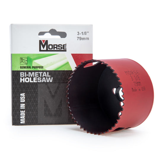 Morse MHS50 Advanced Universal Bi Metal Hole Saw 79mm 8% Cobalt