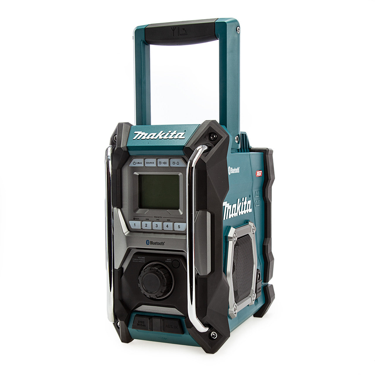 Makita Bluetooth Job Site Radio Blue Body Only CXT/LXT/XGT AM/FM MR002GZ