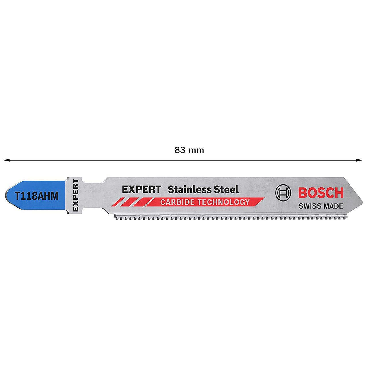 Bosch Expert Stainless Steel Cutting Jigsaw Blades 3 Pack T118AHM
