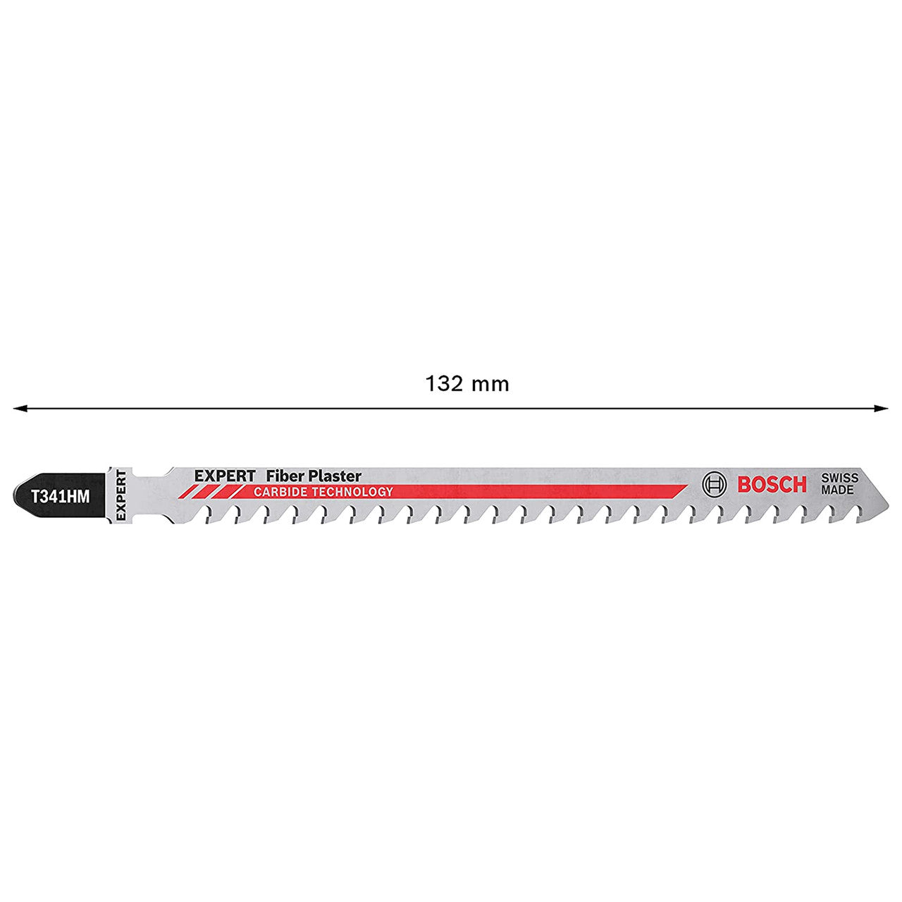 Bosch Expert Fiber Plaster Jigsaw Blades 132mm 3 Pack T341HM