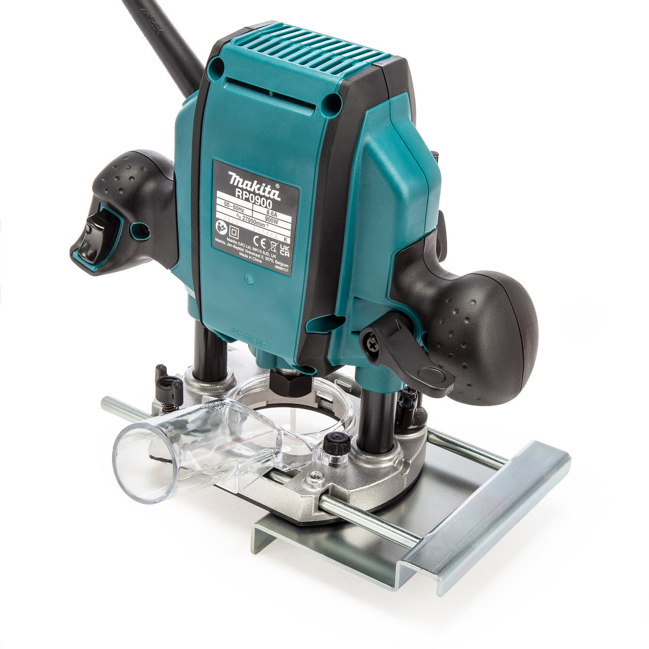 Makita 1/4" or 3/8" Plunge Router 110V Carry Case Capacity 0 - 35mm RP0900X