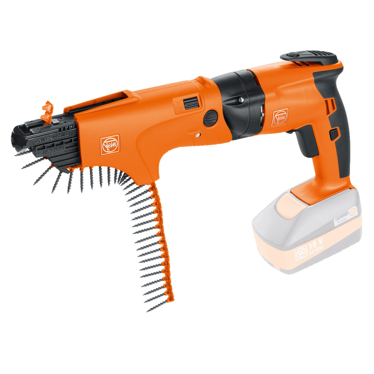 Fein ASCT 18V Brushless Select Drywall Screw Gun in Case Body Only 71131664000