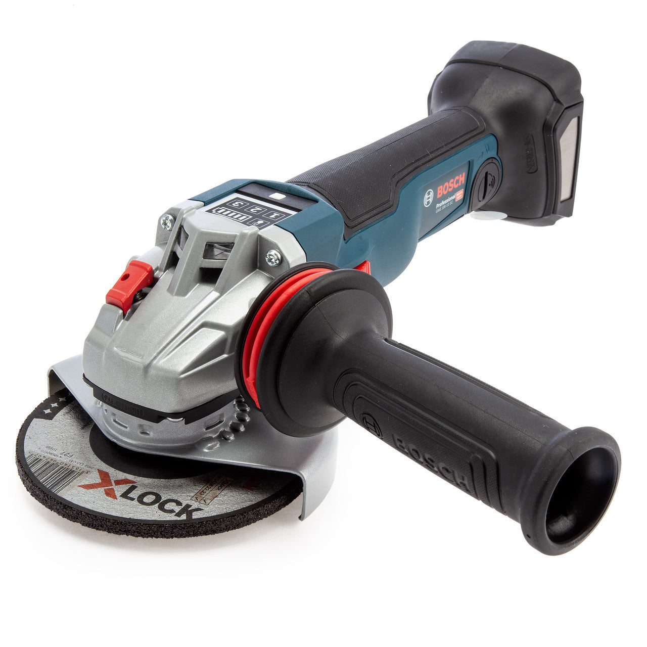 Bosch GWS 18V-10 SC 5 inch/125mm Brushless Angle Grinder (Body Only) with GCY 42 Bluetooth Module