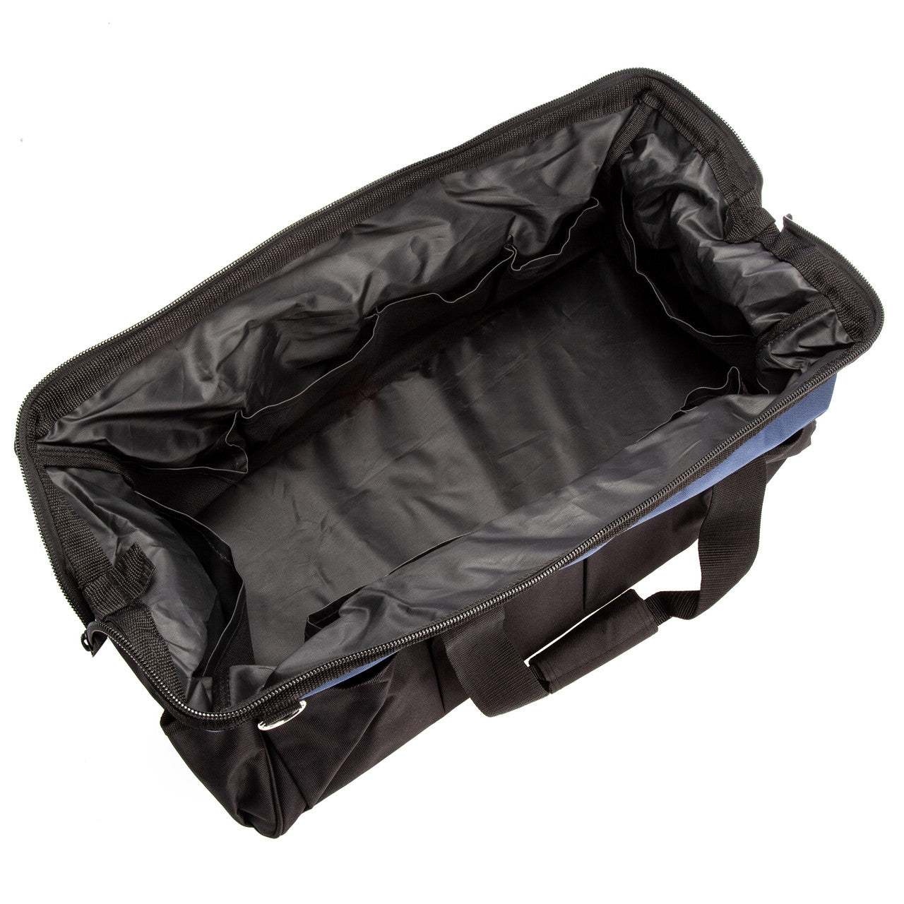 XTrade Wide Mouth Tool Bag Black Blue 600 x 340 x 270mm Nylon Woven X0920001