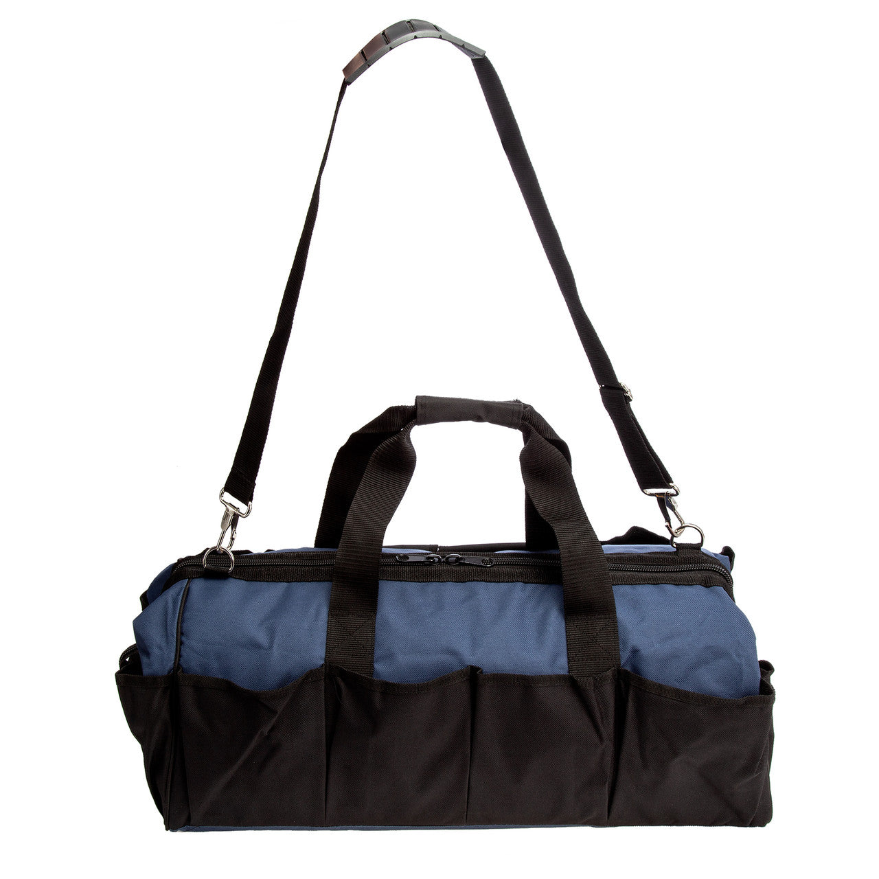 XTrade Wide Mouth Tool Bag Black Blue 600 x 340 x 270mm Nylon Woven X0920001