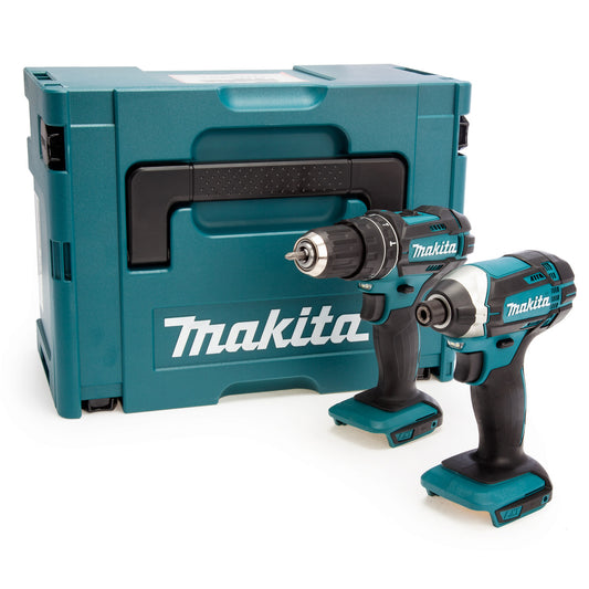 Makita 18V Combi Drill Impact Driver in Makpac Case Body Only MAK-DLX2131ZJ
