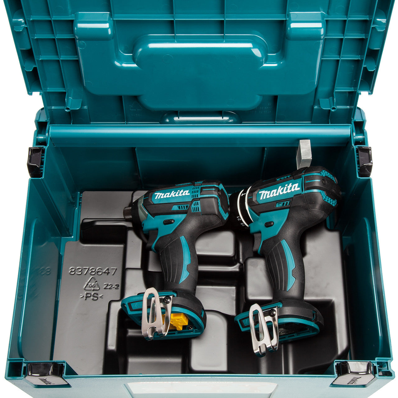 Makita 18V Combi Drill Impact Driver in Makpac Case Body Only MAK-DLX2131ZJ