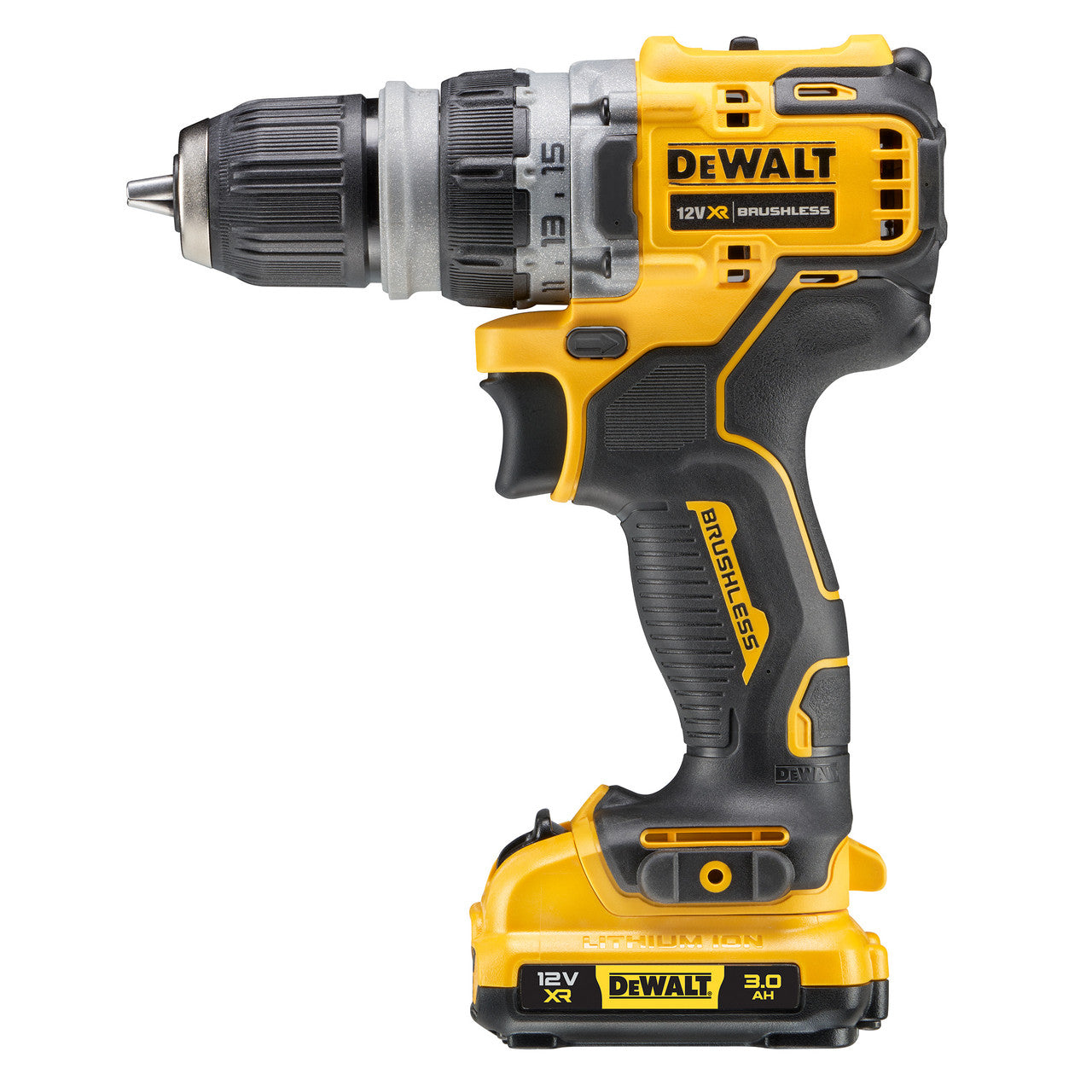 Dewalt DCD703L2T 12V XR Brushless 4x Multi-Head Drill Driver (2 x 3.0Ah Batteries)