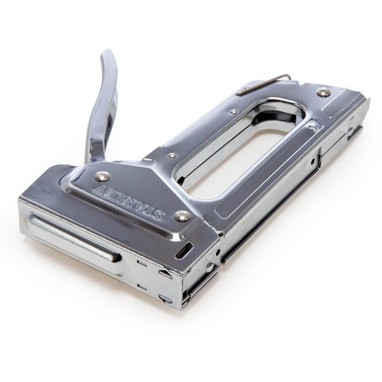 Stanley Light Duty Compact Staple Gun Chrome Plated Steel Anti Jam 6-TR45