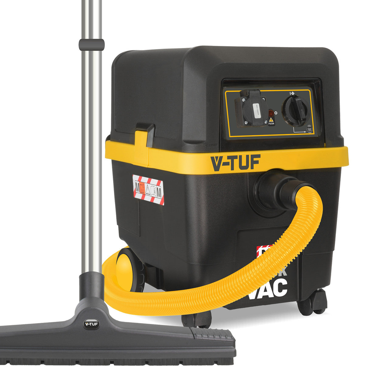 V-TUF M Class Wet & Dry Dust Extractor 30L 240V New Safety Version STACKVAC