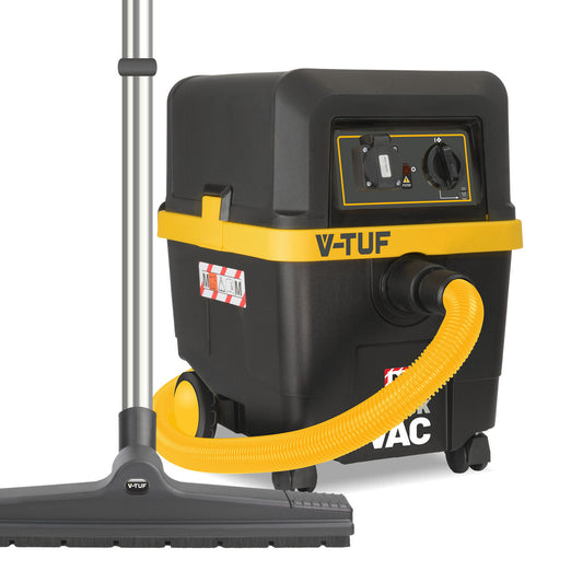 V-TUF M Class Wet & Dry Dust Extractor 30L 240V New Safety Version STACKVAC