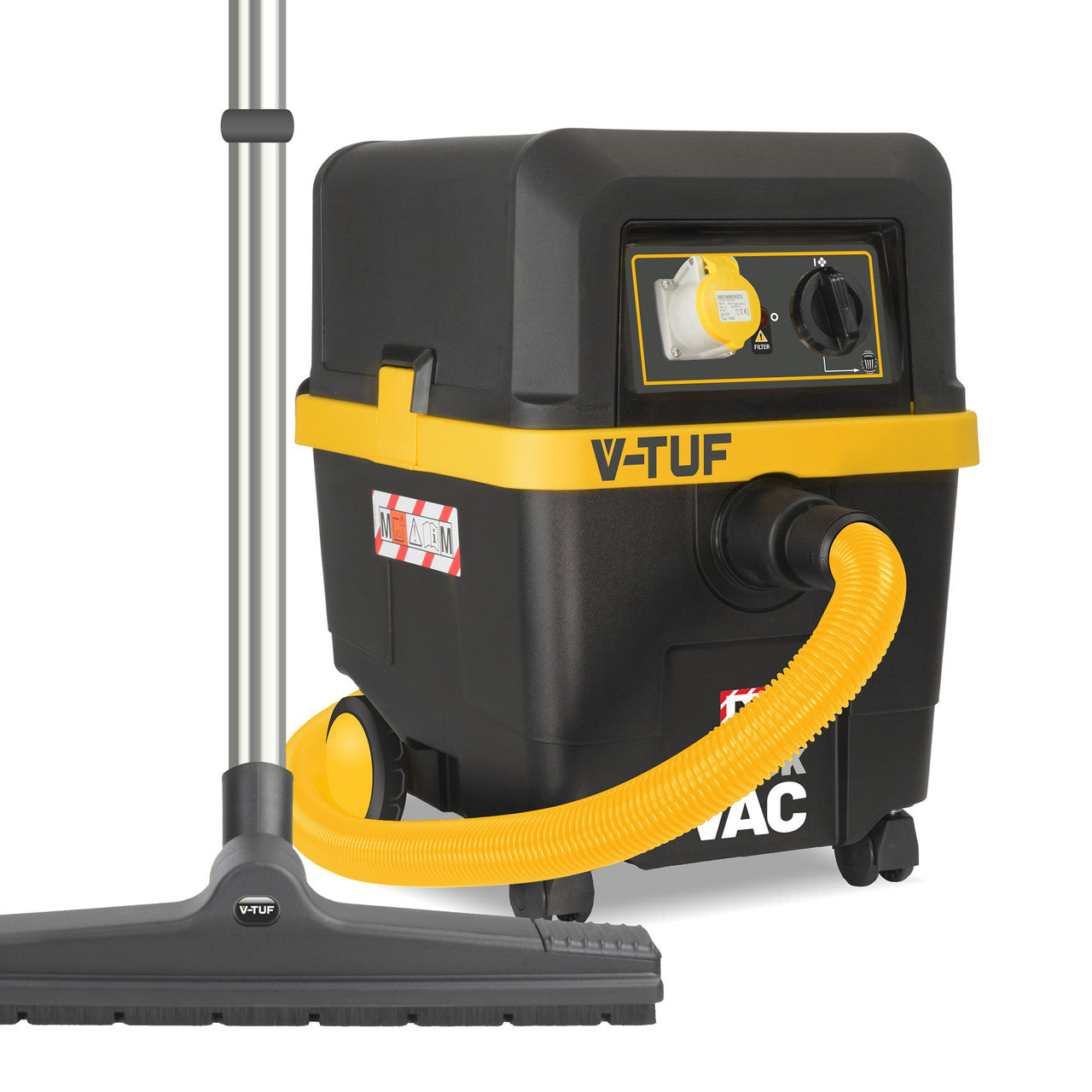 V-TUF M Class Wet & Dry Dust Extractor 30L 110V New Safety Version STACKVAC