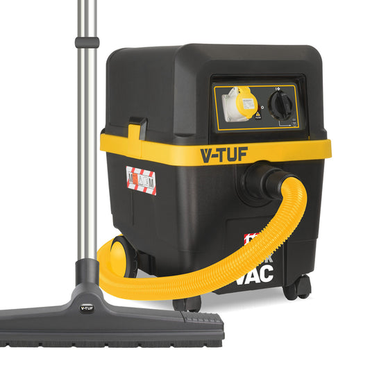 V-TUF M Class Wet & Dry Dust Extractor 30L 110V New Safety Version STACKVAC