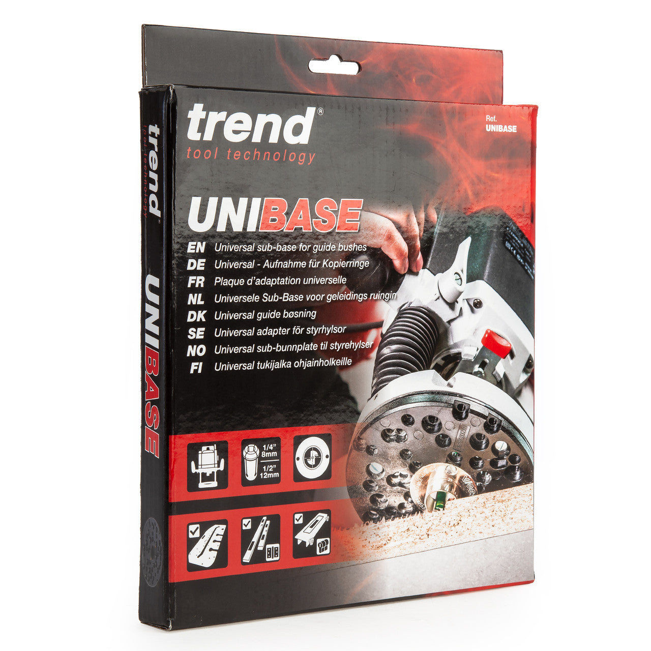 Trend Universal Sub Base For Router Guide Bushes Diameter 170mm UNIBASE