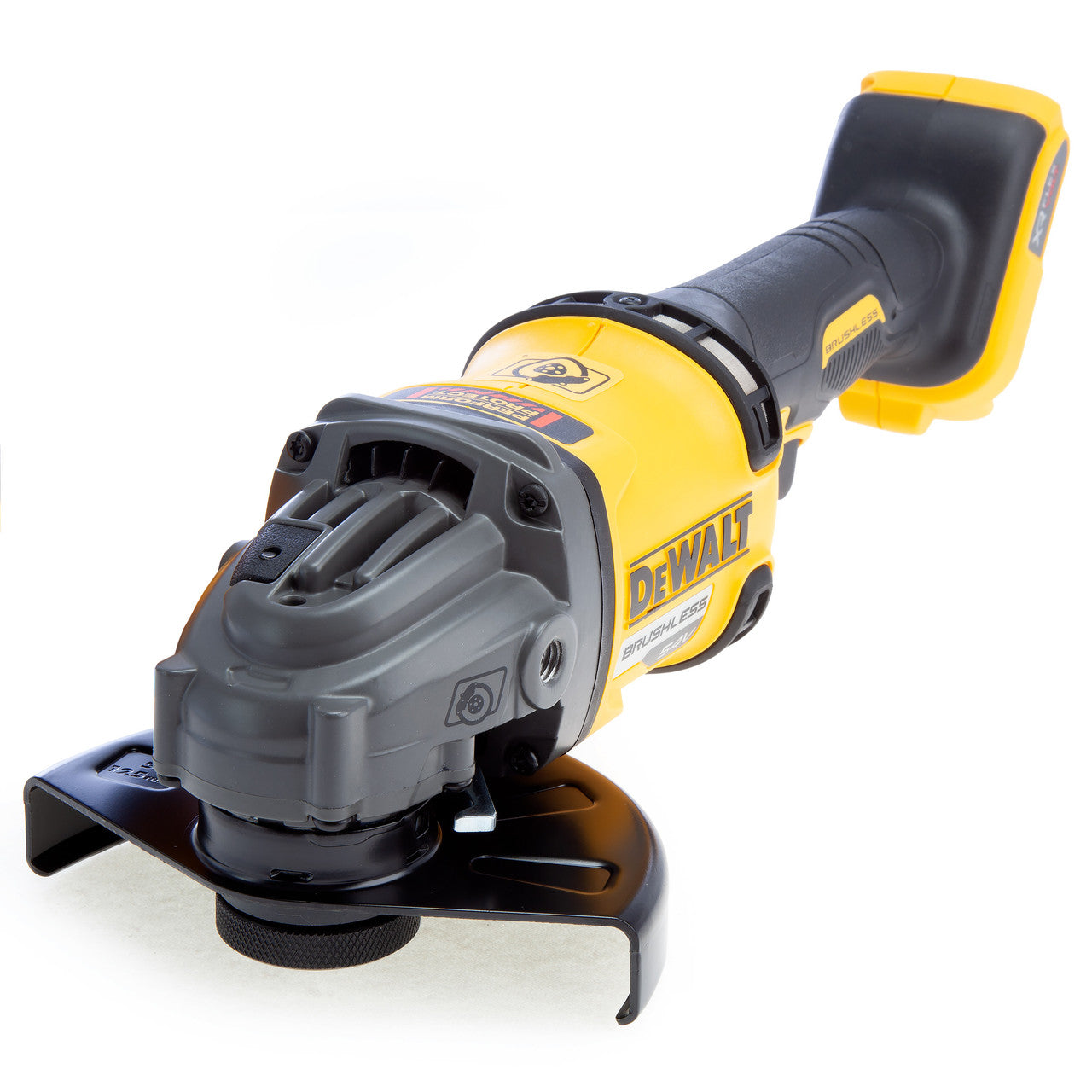 Dewalt XR 54V FlexVolt 5" 125mm Angle Grinder Body Only in TSTAK Box DCG418NT