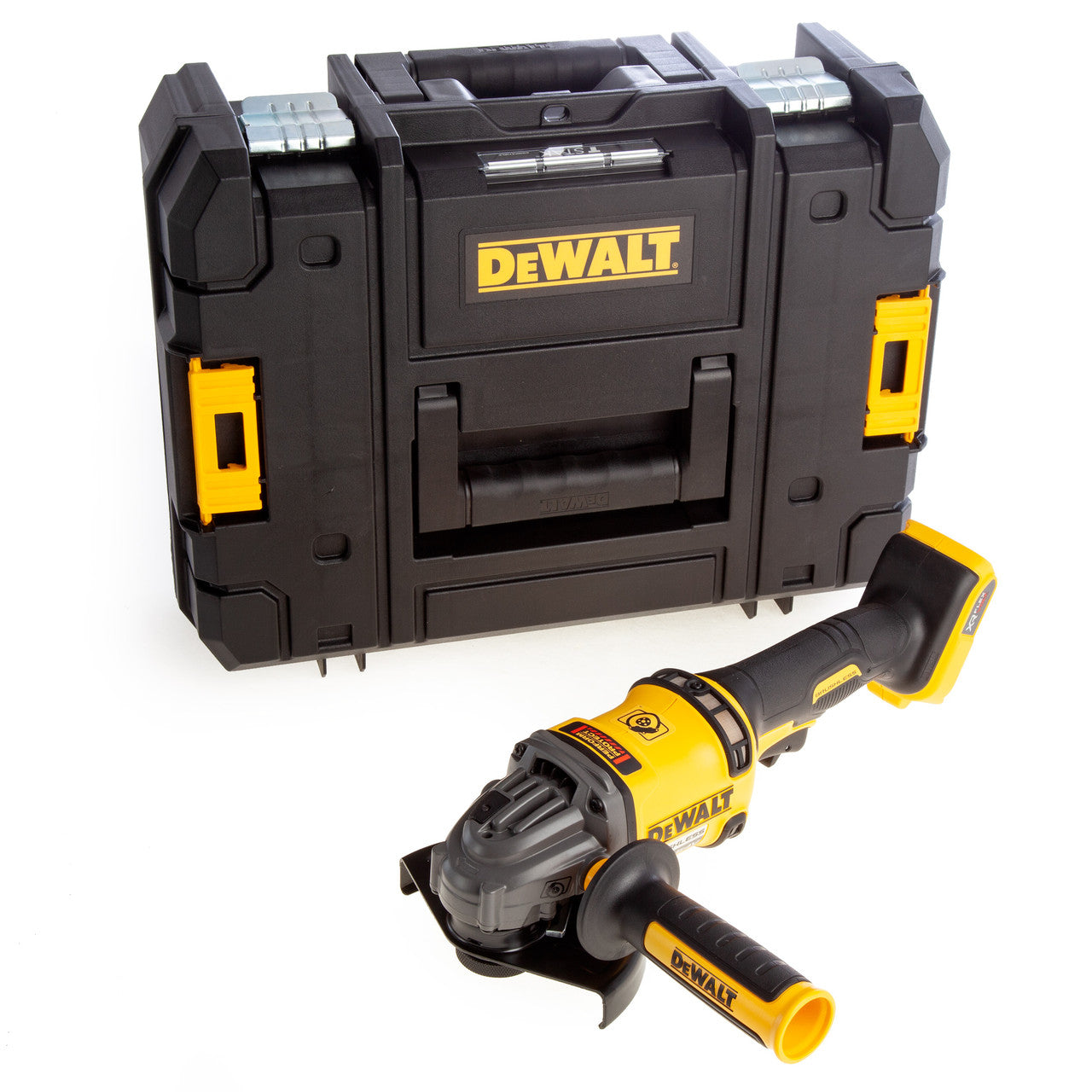 Dewalt XR 54V FlexVolt 5" 125mm Angle Grinder Body Only in TSTAK Box DCG418NT