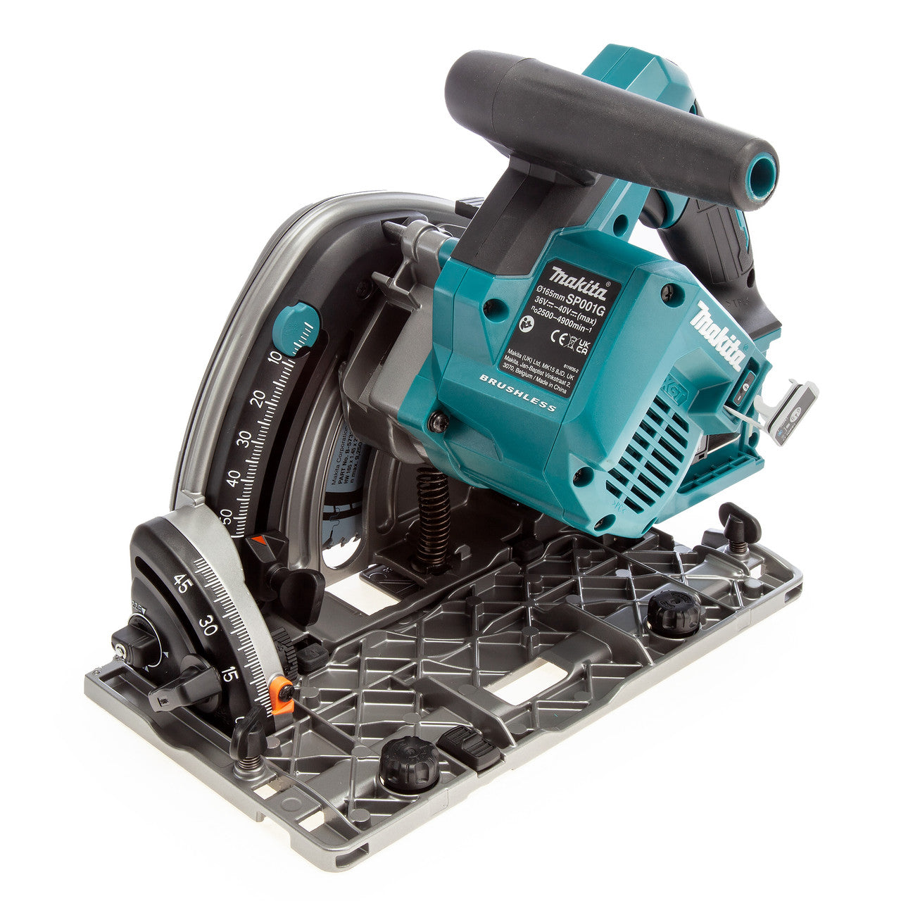 Makita 40VMax XGT 165mm Brushless Plunge Saw Body Only In Makpac Case SP001GZ03