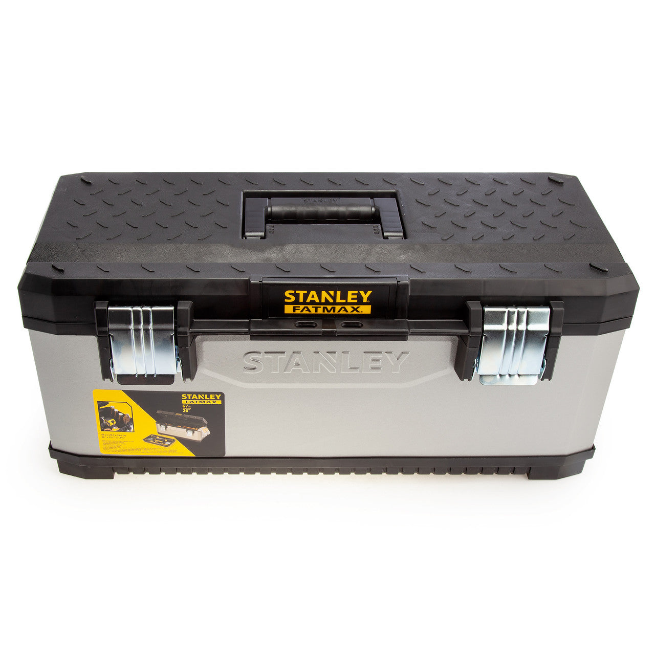 Stanley 1-95-617 FatMax Galvanised Metal/Plastic Tool Box 26"