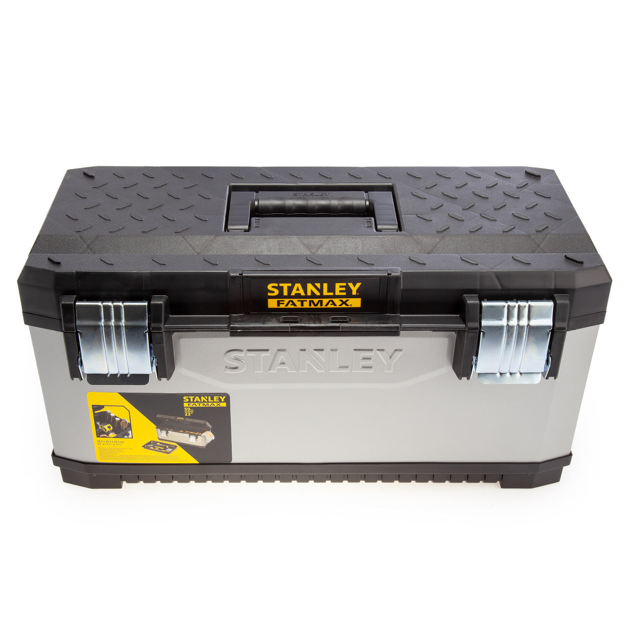 Stanley 1-95-616 FatMax Galvanised Metal/Plastic Tool Box 23"