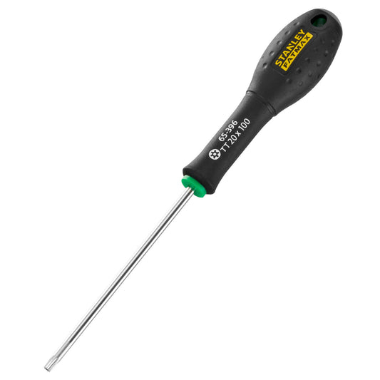 Stanley FatMax Tamperproof Torx Screwdriver TT20 x 100mm Soft Grip 0-65-396